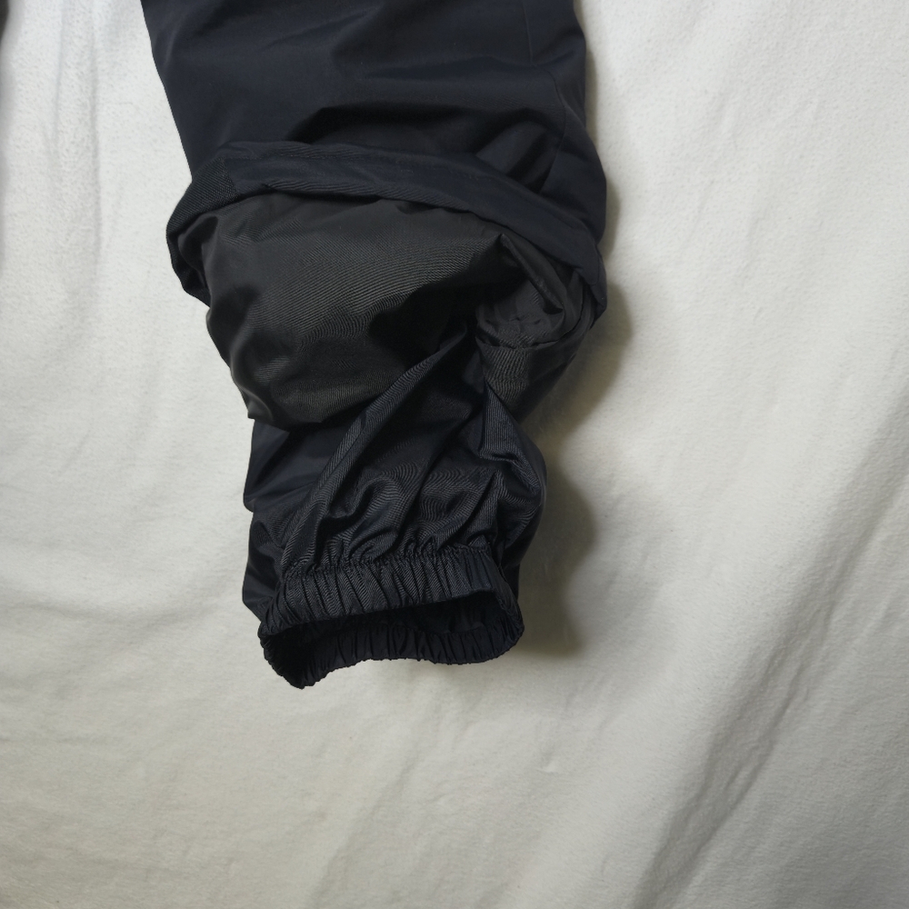 Columbia Kids Black Rain Pants With Outgroqn Adjustable Bottom Cuffs Size S (8) - Picture 5 of 9